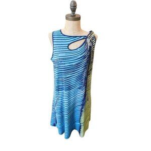 Jamie Sadock Size M Medium Artsy Print Slinky Golf Tennis Pickleball Dress